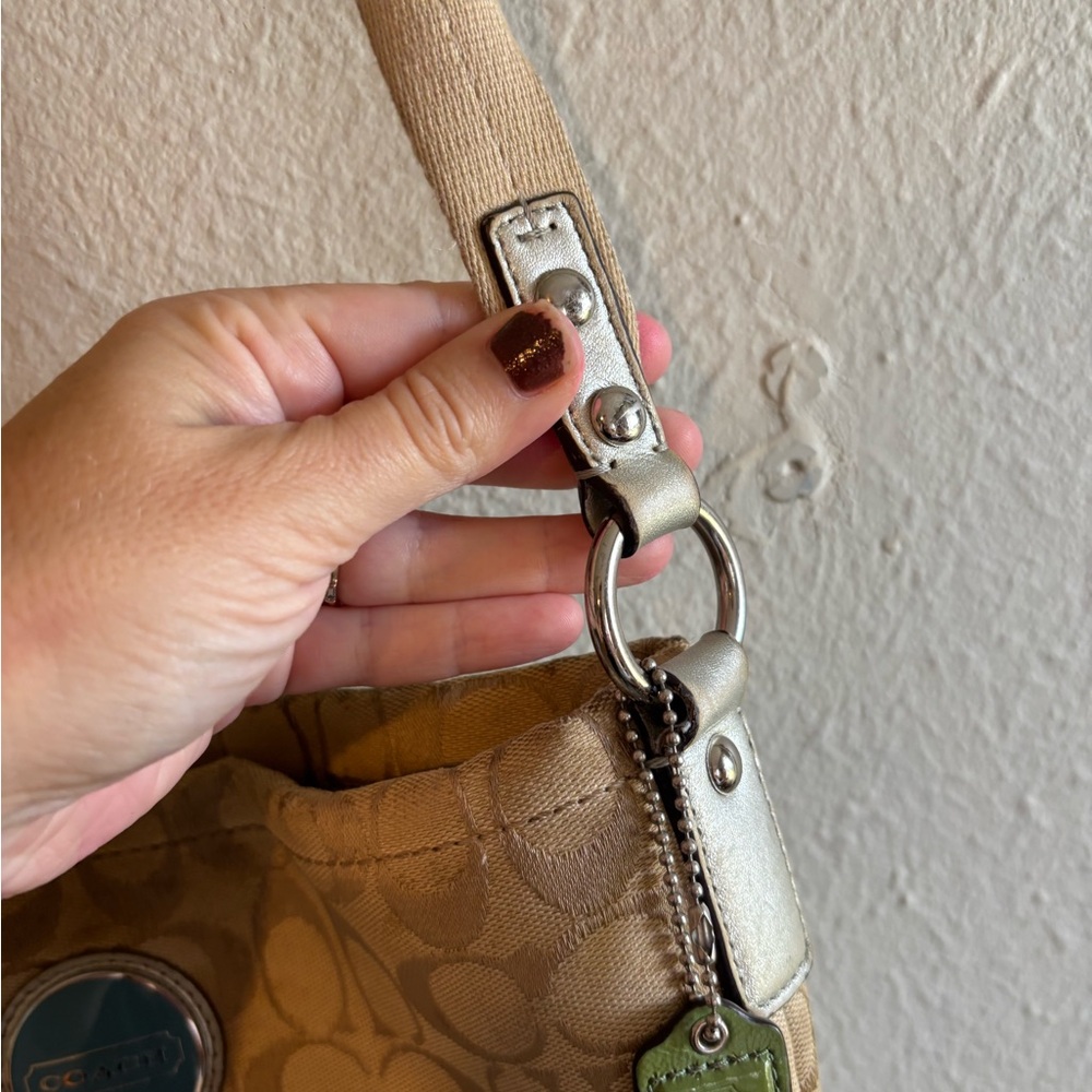 Coach Multicolor patchwork Signature Crossbody Bag - Picture 8 of 10